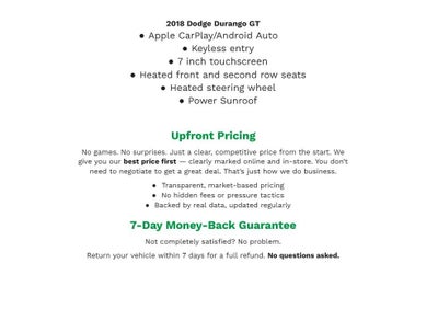 2018 Dodge Durango GT