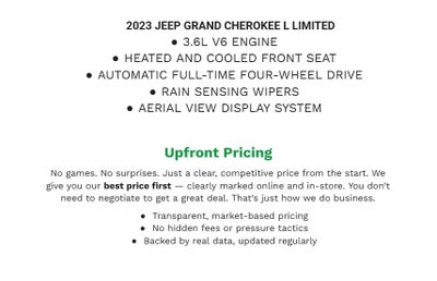 2023 Jeep Grand Cherokee L Limited