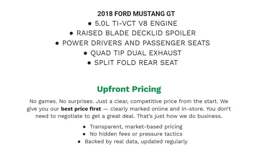 2018 Ford Mustang GT Fastback