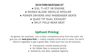 2018 Ford Mustang GT