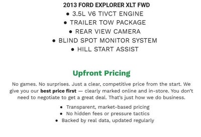 2013 Ford Explorer FWD 4dr XLT