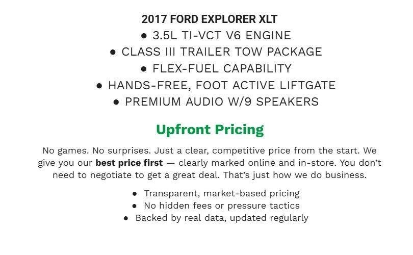 2017 Ford Explorer XLT