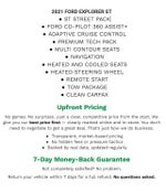 2021 Ford Explorer ST