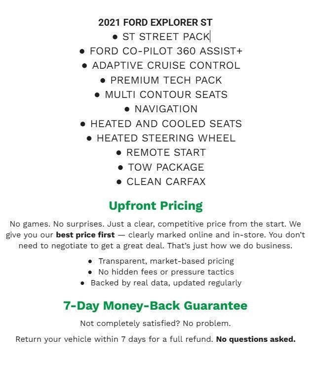2021 Ford Explorer ST