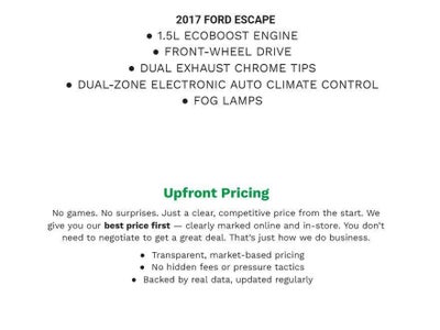 2017 Ford Escape SE FWD