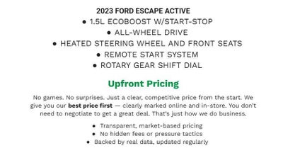 2023 Ford Escape Active