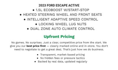 2023 Ford Escape Active