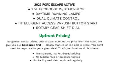 2025 Ford Escape Active