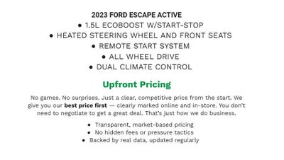 2023 Ford Escape Active