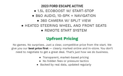2023 Ford Escape Active