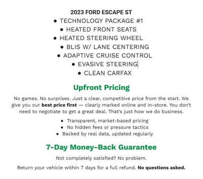 2023 Ford Escape ST-Line
