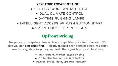 2025 Ford Escape ST-Line