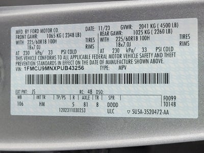 2023 Ford Escape ST-Line