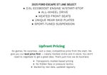 2025 Ford Escape ST-Line Select AWD