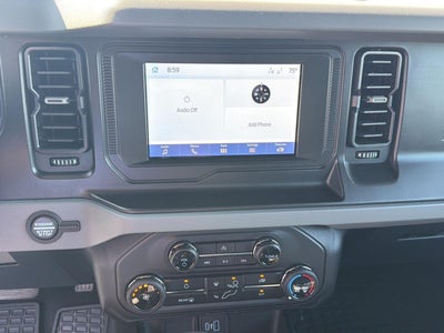 2022 Ford Bronco Base 2 Door Advanced 4x4