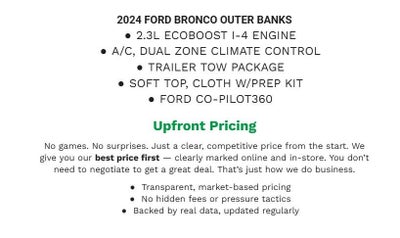 2024 Ford Bronco Outer Banks