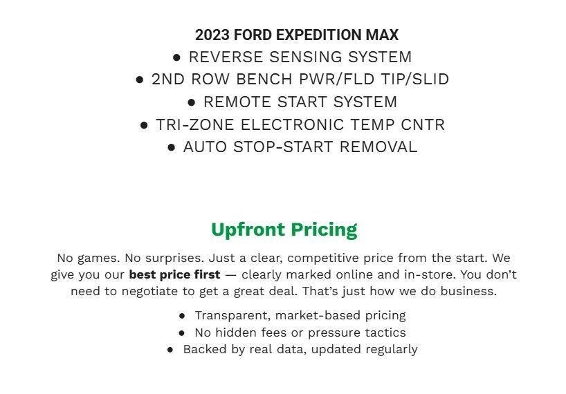 2023 Ford Expedition Max XLT 4x4