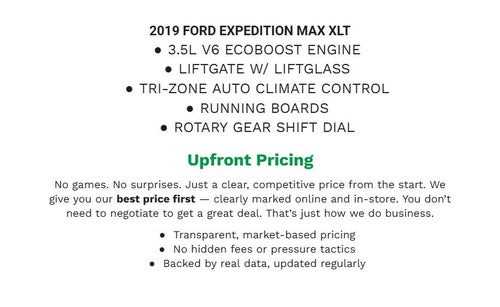 2019 Ford Expedition Max XLT
