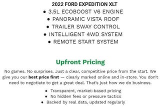 2022 Ford Expedition XLT 4x4