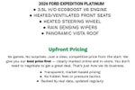 2026 Ford Expedition Platinum 4x4