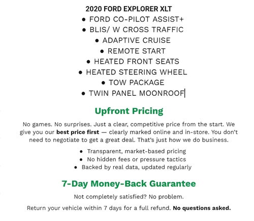 2020 Ford Explorer XLT