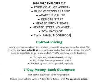 2020 Ford Explorer XLT
