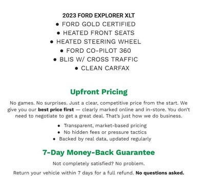 2023 Ford Explorer XLT