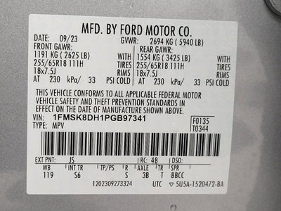 2023 Ford Explorer XLT