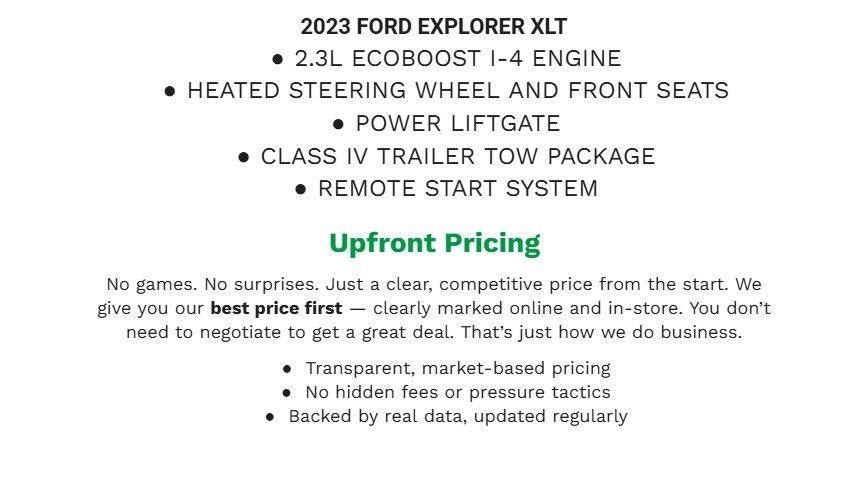 2023 Ford Explorer XLT