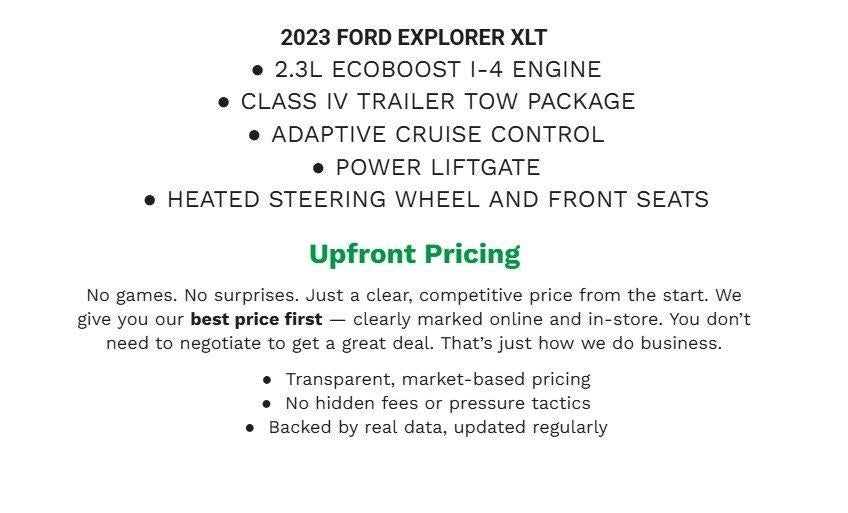 2023 Ford Explorer XLT