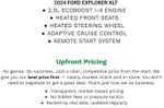 2024 Ford Explorer XLT 4WD