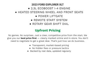 2023 Ford Explorer XLT