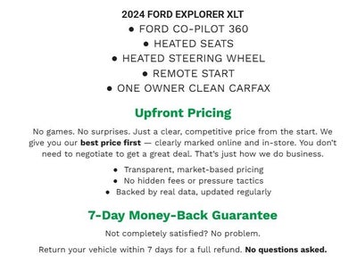 2024 Ford Explorer XLT