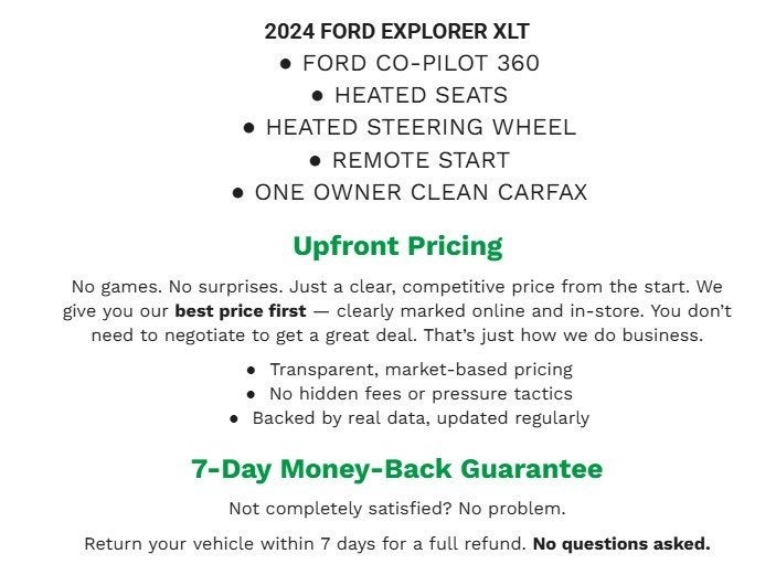 2024 Ford Explorer XLT
