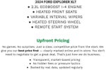 2024 Ford Explorer XLT 4WD