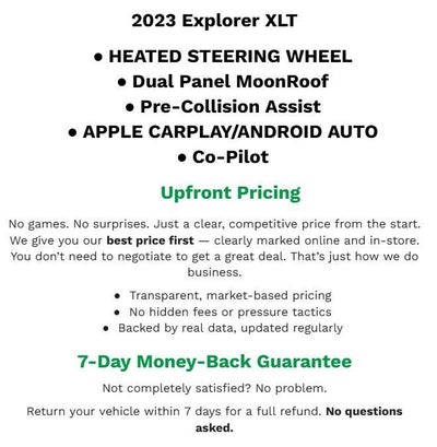 2024 Ford Explorer XLT 4WD