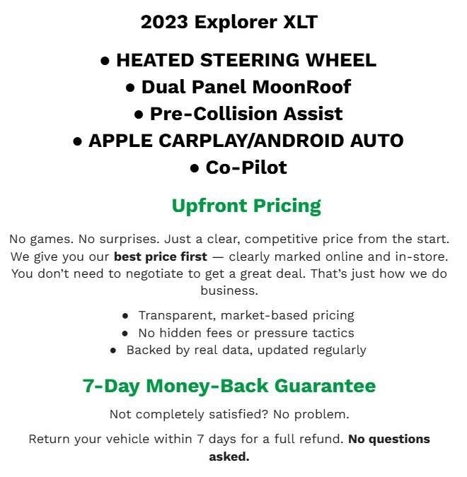 2024 Ford Explorer XLT 4WD