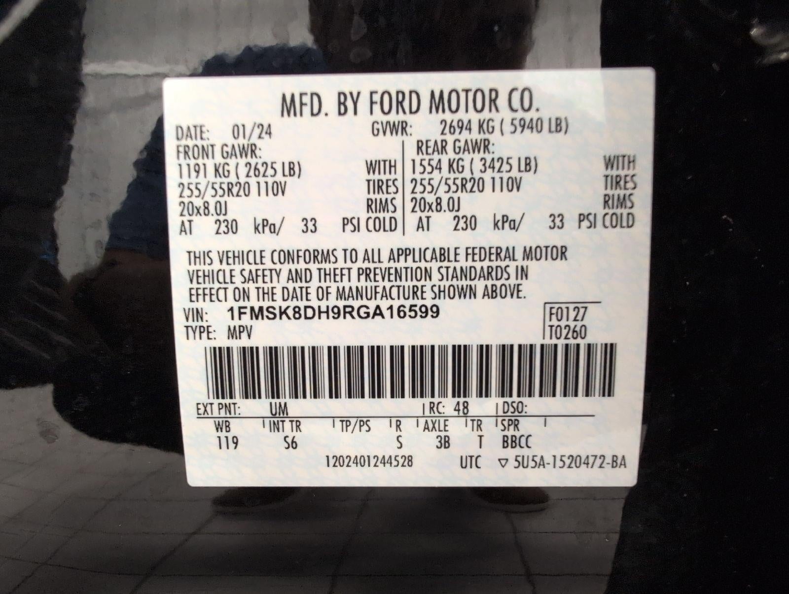 2024 Ford Explorer XLT 4WD