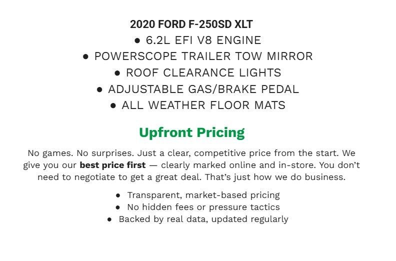2020 Ford F-250SD XLT