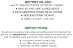 2021 Ford SUPER DUTY F-350 SRW LARIAT