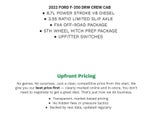 2022 Ford Super Duty F-350 DRW XL 4WD Crew Cab 8' Box