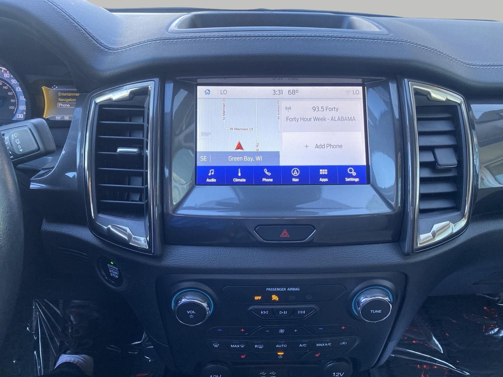 2022 Ford Ranger LARIAT 4WD SuperCrew 5' Box