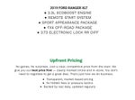 2019 Ford Ranger XLT 4WD SuperCrew 5' Box