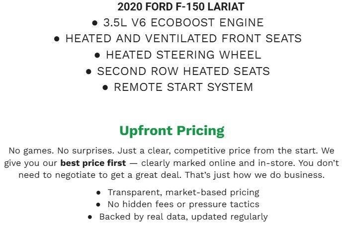 2020 Ford F-150 LARIAT