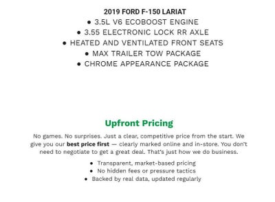 2019 Ford F-150 LARIAT