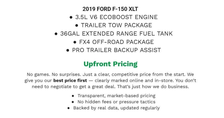 2019 Ford F-150 XLT