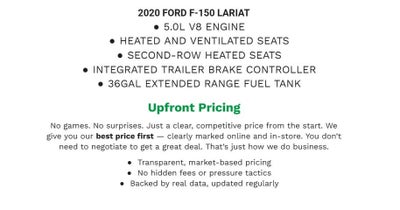 2020 Ford F-150 Lariat