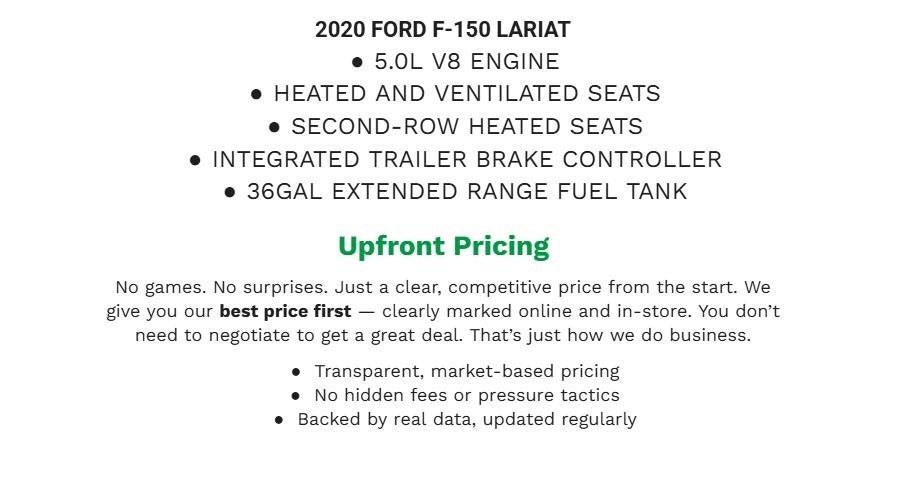 2020 Ford F-150 Lariat