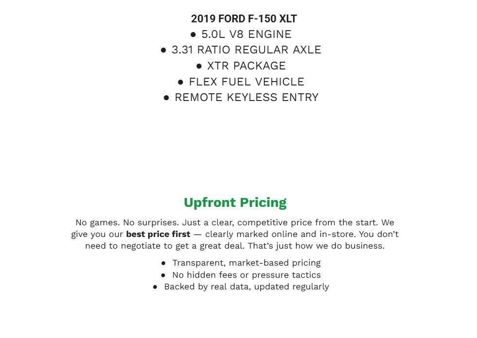 2019 Ford F-150 XLT