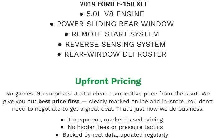 2019 Ford F-150 XLT